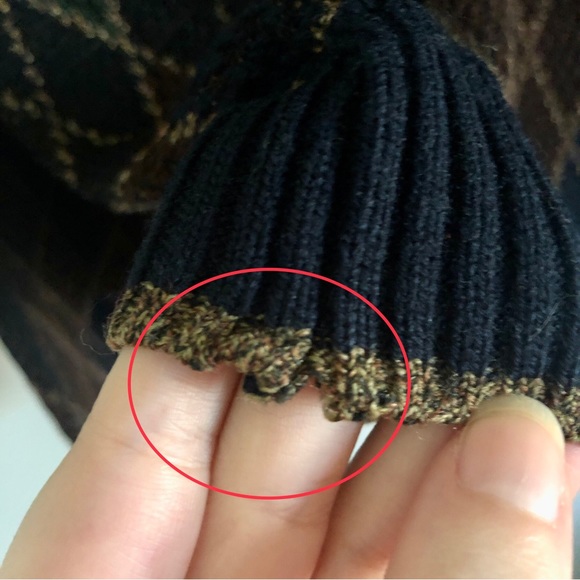 Vintage Crossings Diamond Pattern Crewneck Acrylic Sweater - Picture 7 of 7